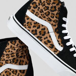 Vans Leopard SK8 Hi Shoes